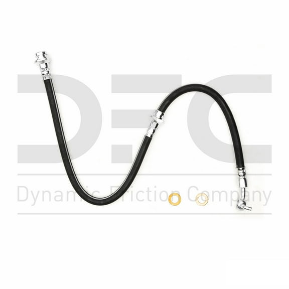 Front Left Dynamic Friction Company Brake Line Hose 350-67091 For 2009-2011 Nissan Versa