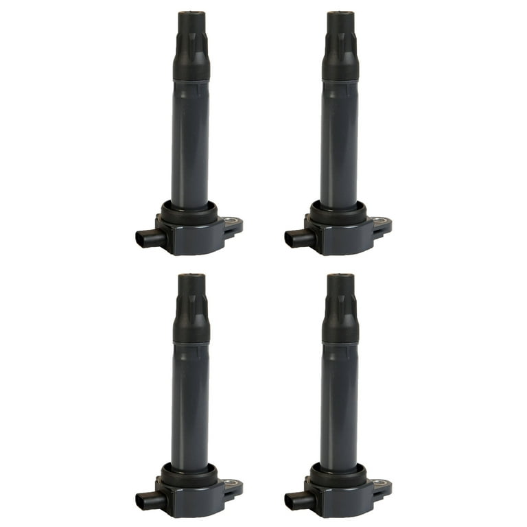 Set of 4 ISA Ignition Coils and 4 NGK Spark Plugs Compatible