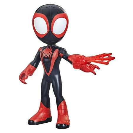 Marvel: Spidey and His Amazing Friends Miles Morales Spider-Man Preschool Kids Toy Action Figure for Boys and Girls Ages 3 4 5 6 7 and Up (6”)