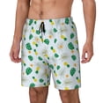 thumbnail image 2 of Uemuo Pineapple Pattern Mens Swim Trunks Quick Dry Board Shorts with Mesh Lining, Stretch Beach Shorts Quick Dry No-Chafing Board Shorts-Medium, 2 of 9