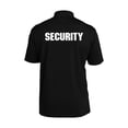 thumbnail image 3 of UGP Campus Apparel Security Bouncer Poly Men's Polo - Large - Black, 3 of 7