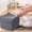 Gray, variant on Absorbent Kitchen Dishcloth Gray | Thickened Non-Stick Cleaning Cloth | Durable Reusable Polyester | Grease Removal | Reinforced Stitching | 30x30 cm | 1 Piece