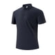 thumbnail image 1 of Camisas de Golf de Manga Corta Dri Fit Negocios Casual Top de los Hombres de Color Sólido Manga Corta Solapa, Camisa Libre de Arrugas, 1 of 8
