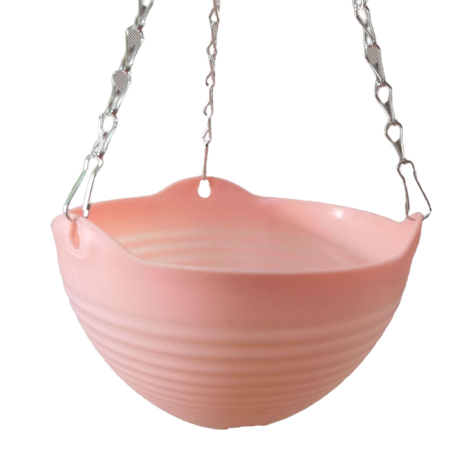 Travelwant Hanging Planter Basket Indoor Outdoor Flower Pots, Plant Containers W/ Drainage Hole, Plant Pot for Hanging Plants