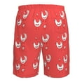 thumbnail image 6 of Naloa Cartoon Rooster Men's Beach Shorts, Surfing shorts, Swim trunks, Quick Dry Swim Trunks for Surfing Beach Fun - Small, 6 of 9