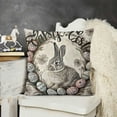 thumbnail image 2 of YINGXI Throw Pillow Covers Square Pillow Case / Cushion Covers,(Black/White) 20x20in, 2 of 5