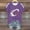 Purple, variant on shoper Womens Game Day Shirt Football Heart Print Raglan Short Sleeve Tee Sporty Baseball Style Tops for Country Concert Casual Mom Wife Gift