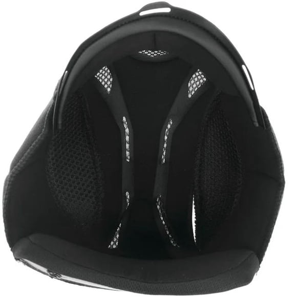 First Gear 446661 Vulcan Helmet Inner Top Liner Pad, Black - Medium