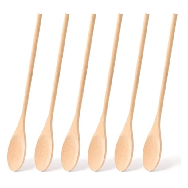 Cucharas De Sopa Grandes De Plástico Con Ango Largo, Cucharas De Arroz