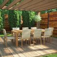 thumbnail image 2 of COSCO Outdoor Furniture, Stacking Dining Patio Chairs, 4-pack, Aluminum, Tan, 2 of 8