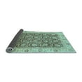 thumbnail image 2 of Ahgly Company Indoor Rectangle Oriental Light Blue Traditional Area Rugs, 2' x 3', 2 of 4