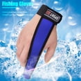 thumbnail image 4 of Casting One Finger Guante Protector Puesto Herramienta Pesca Carpa Antideslizante () Azul, 4 of 8