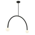 thumbnail image 3 of Meridian M100132CH 2-Light Chandelier in Chrome, 3 of 7
