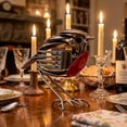 thumbnail image 5 of Handmade Metal Robin Bird Garden Sculpture, Silver, Outdoor, 5 of 7