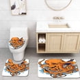 thumbnail image 1 of GOHAO Kraken 3 Piece Bathroom Rugs Set Bath Rug Contour Mat and Toilet Lid Cover, 1 of 2