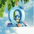 thumbnail image 2 of Sea Turtle Ornament Letter Turtle Shaped Cute Ornament Desk Shelf Gift, 2 of 2