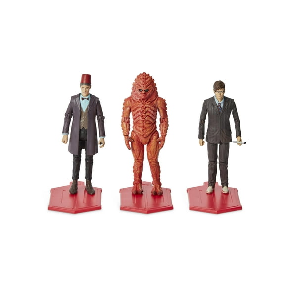 Doctor Who Day of the Doctor 3.75" Collectible Action Figure 3-Pack, 6 Years, Multicolor, 0.9 lb