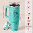 thumbnail image 3 of Nurse Gifts for Women, Nurse Tumbler with Handle 40oz Stainless Steel Coffee Cup with Straw Lid,Nursing Gift for Female Nurses Nurse Appreciation Gift for Graduation Christmas Birthday Nurse Week, 3 of 6
