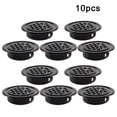 thumbnail image 1 of 10X Cache-Grille Rond en Métal pour Armoire et Placard Ventilation Maison, 1 of 1