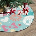 thumbnail image 3 of FMSHPON SkullsStars Crowns Xmas Christmas Tree Skirt Stand Mat for Holiday Party Decoration Indoor Outdoor 48 inches, 3 of 3