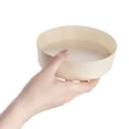 thumbnail image 2 of Disposable Wood Box With Lid - 6.9"x6.5"x1.8" - 100 Pieces - Circular, 2 of 9