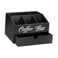 thumbnail image 2 of jifeng Coffee Station Organizer Rustic Coffee Accessories Organizer for Cafe Office B, 2 of 9