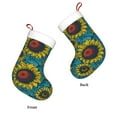 thumbnail image 3 of Fuzoiu Sunflowers Print Christmas Stockings, Party Supplies & Kids Gifts,Big Xmas Stockings Decoration for Family Decorations Hanging Ornament for Xmas Holiday Party, 3 of 7