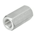 thumbnail image 3 of M14 x 2-Pitch 50mm Length Coupling Nuts, 1pcs 304 Stainless Steel Nuts, 3 of 5