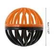 thumbnail image 2 of Juguetes para gatos en forma de bola portátil de 1 pieza para Navidad, color negro y naranja, plástico, ideales para exteriores, 2 of 3