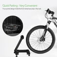 thumbnail image 2 of Soporte de Bicicleta Plegable Doble Barra para Montaña y Carretera, Color Negro, Ligero y Portátil, Material Aleación de Aluminio y Plástico, Ideal para Exhibición y Almacenamiento, 2 of 6