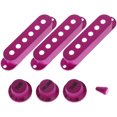 thumbnail image 2 of Shisuyan Guitar Pickup Covers Knobs Switch Tip Set for Replacement Accessory Kit Purple, 2 of 9