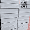 thumbnail image 4 of 100 Boxes - Made in USA - Clear Top Jewelry Boxes with White Swirl Embossed Base Gift Case Cotton-Filled - 3-1/2" x 3-1/2" x 7/8" White Swirl Embossed - Gift Giving Keepsake Box & Jewelry Storage, 4 of 5