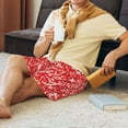thumbnail image 2 of Daiia Beef Mens Woven Stretch Pajama Short,Short Pajama Pants-4X-Large, 2 of 7