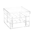 thumbnail image 2 of Jarrón de flores de acrílico transparente, macetas, cajas, organizador de cosméticos y maquillaje decorativo 16 Hoyos, 2 of 9