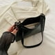 thumbnail image 4 of Bolso de Hombro Informal de Piel Sintética para Mujer, Bandolera Ajustable con Cartera, 24,5 X 17,5 X 6,5 Cm, Negro o Blanco., 4 of 6