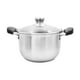 thumbnail image 3 of Juego de Cacerolas de Acero Inoxidable Ambient 21 Bateria de cocina con Utensilios de Nylon Plateada, 3 of 12