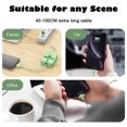 thumbnail image 4 of Retractable Quick Charging Cable  Retractable Usb Cable 3 In 1 Charging Cable Roll Mobile Phone Holder Retractable Quick USB Cable Charging Cable Compatible For Cell Phones Tablets, 4 of 8