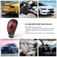 thumbnail image 1 of 10mm PU Gloss Car 5 Speed Manual Gear Shift Knob Shifter Universal Automible, 1 of 3
