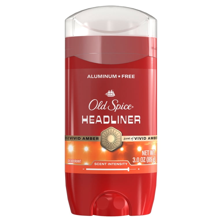 Old Spice Red Collection Deodorant for Men, Headliner Scent, 3oz