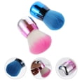thumbnail image 2 of 2 brochas cosméticas, brocha para colorete, brocha para base de polvos sueltos con mango corto, 2 of 5