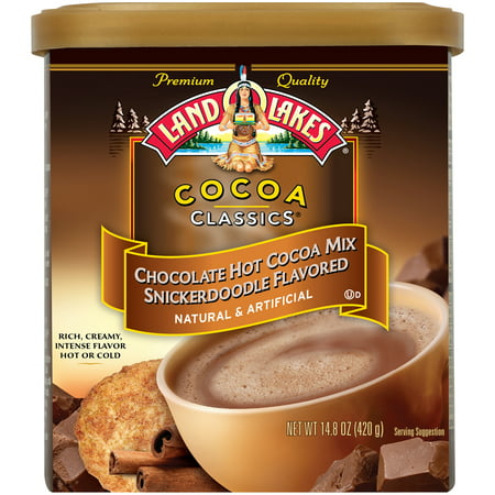 Land O Lakes, Snickerdoodle Flavored Hot Cocoa Mix, 14.8 Oz
