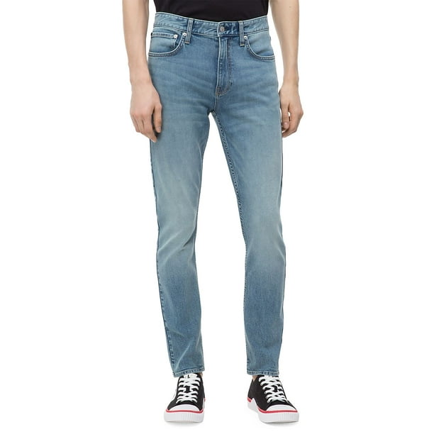 calvin klein straight fit stretch pants