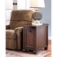 thumbnail image 2 of Ashley Furniture Signature Design - Brookfield Chair Side End Table - Rectangular - Grand Elegance - Dark Brown, 2 of 5