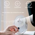 thumbnail image 3 of Bouanq USB Desk Fan, Quiet 3 Speeds Wind Desktop Personal Fan, 360° Adjustable,Mini Fan Powered by USB, Portable for Office Home Outdoor Travel, 3 of 5