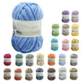 thumbnail image 4 of DALX Cardigan Knitting Yarn DIY Hand-knitting Milk Cotton Thread Carpet Crochet Weaving Accessory Needlework Supplies, 4 of 9