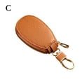 thumbnail image 5 of SharkTRUE Bduttlefish Mini Leather Car Key Case,Vintage Car Key Chain Wallet Zipper Bag,Leather Car Wallet Bag Keychain Case Key wit, 5 of 9