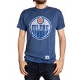 thumbnail image 1 of Edmonton Oilers Short Sleeve Rashguard - Distressed Logo, 1 of 3