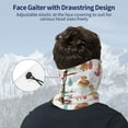 thumbnail image 4 of Neck Gaiter Face Cover Scarf, Beach Capybaras Soft Face Sun Mask Cover Scarf Headband Cooling Sweat Absorbing Bandanas Hiking Cycling Running, 4 of 7