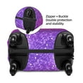 thumbnail image 4 of Balery Luggage Cover Pink Purple Glitter Print Suitcase Covers for Luggage Elastic Washable Suitcase Protector Fits 18-32 Inch Luggage-Small, 4 of 9