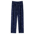 thumbnail image 5 of Vetsdori Printed Pajamas Pants for Women Plus Size PJS Sleepwear Soft Spring Summer Fashion Wide Leg Womens Sleep Pants Lightweight, 5 of 5